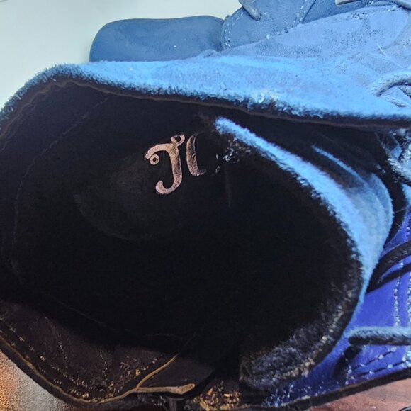 Juicy Couture Blue Wedge Shoe - Picture 3 of 4